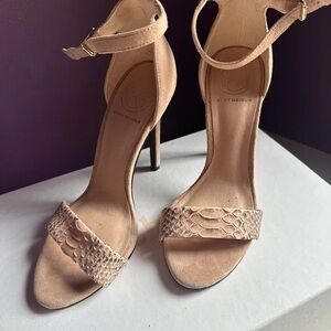 Kurt Geiger Blush Snakeskin Heels